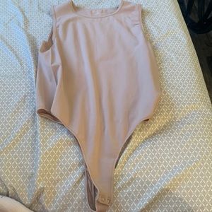 Blush body suit